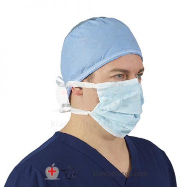 خرید ماسک جراحی آبی | ماسک جراحی بنددار | بهترین قیمت ماسک جراحی سه لایه