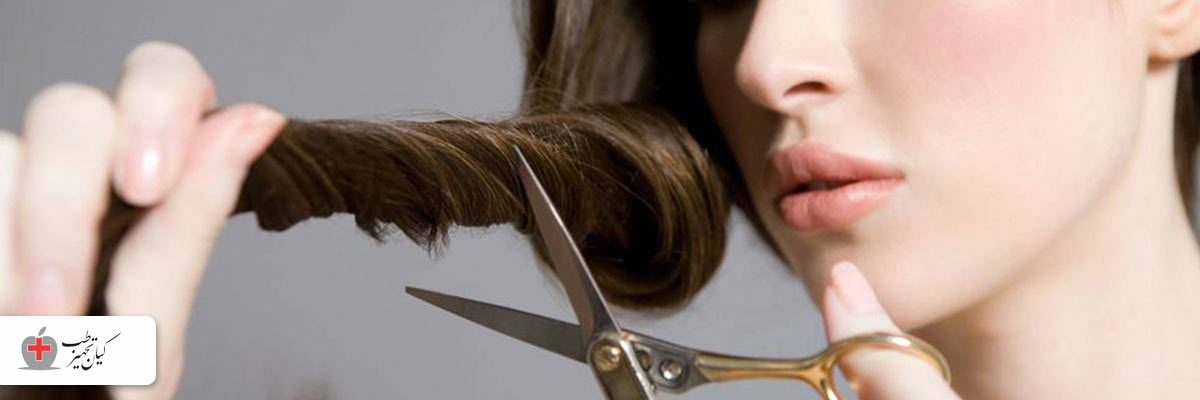 مراقبت از موهای آسیب دیده با کوتاه کردن