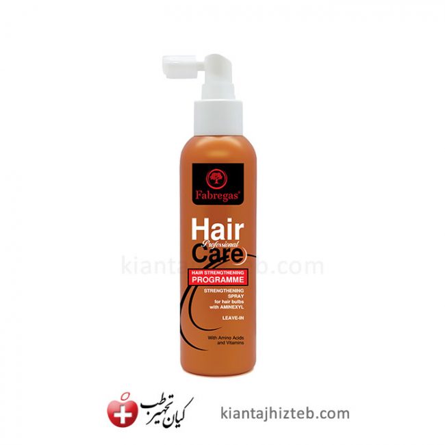 محلول ضد ریزش و تقویت کننده مو فابریگاس مدل HairCare حجم 150 میل