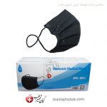 ماسک سه لایه وارداتی مشکی برند SUI ZHIAN جعبه 50 عددی