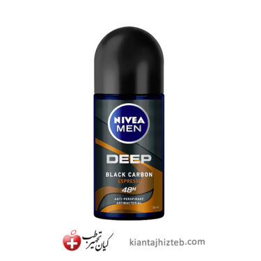 مام رولی ضد تعریق مردانه Nivea مدل Deep Espresso حجم 50 ml