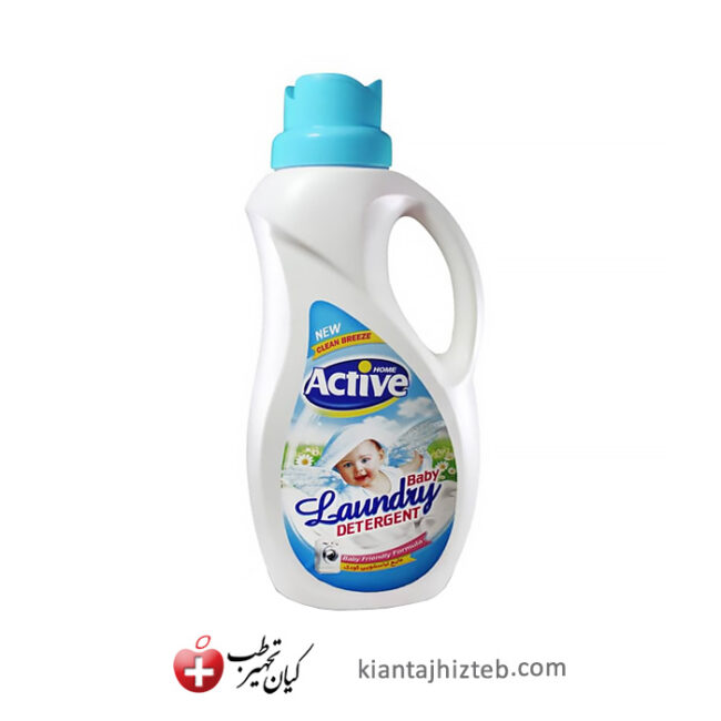 مایع لباسشویی کودک Active رنگ آبی مناسب پوست حساس حجم 1500 ml